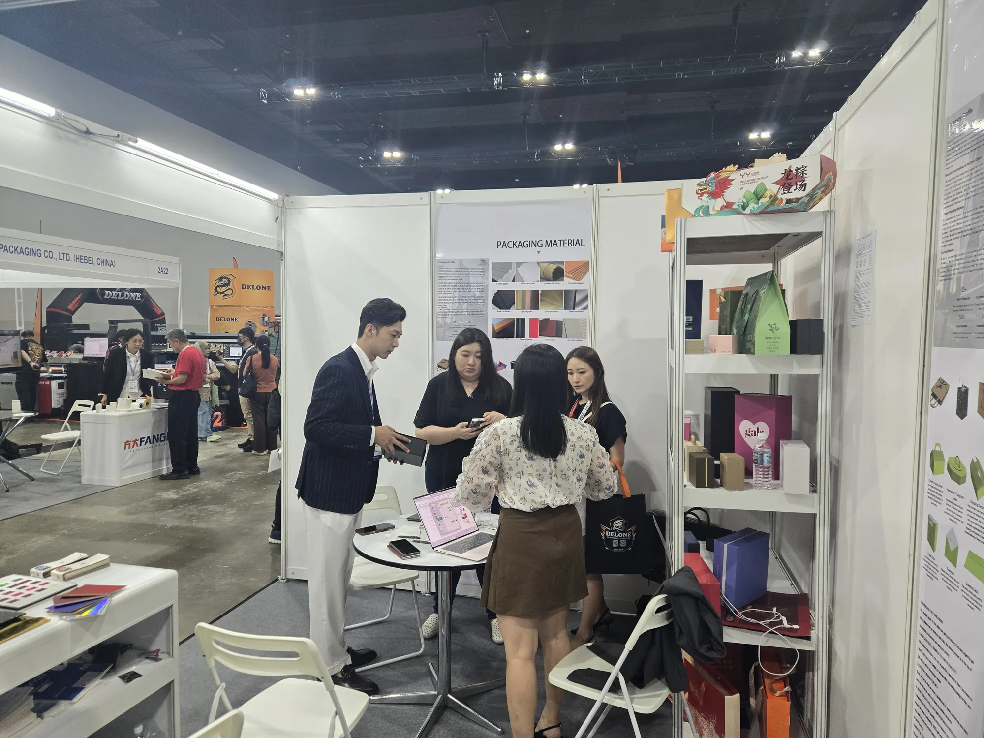 OKKEY team and visitors at the Malaysia exhibition, photo 9