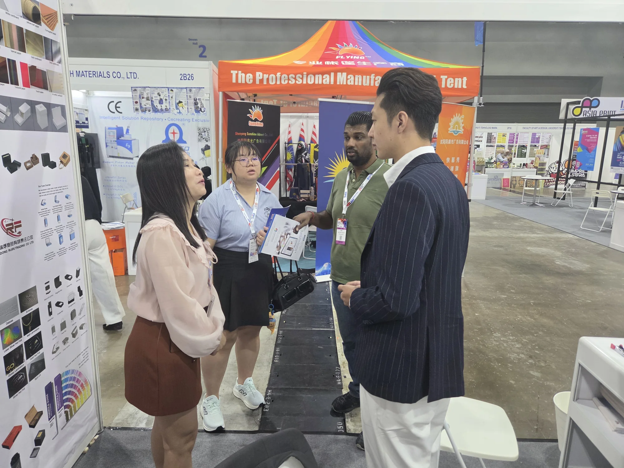 OKKEY team and visitors at the Malaysia exhibition, photo 19