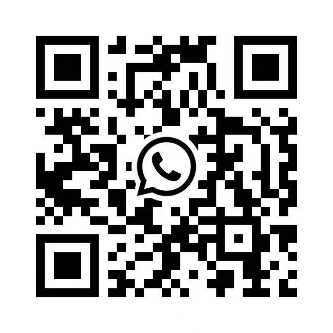 Scan the WhatsApp QR code to contact Dennis
