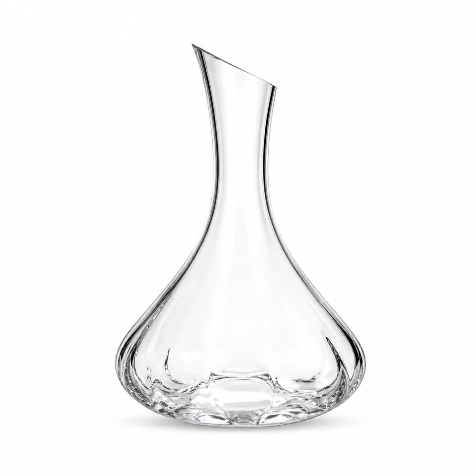 Wine decanter, wide stable base, model DY9888