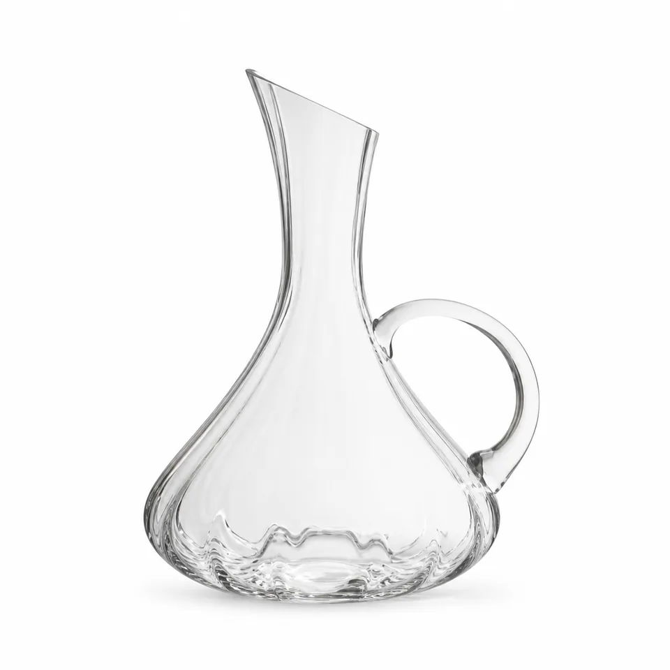 Wine decanter, loop handle, model DY9999