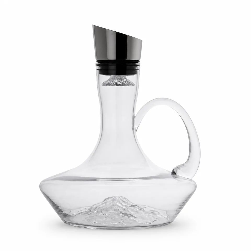 Whisky decanter, loop handle, model DJ9818