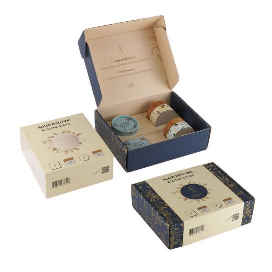 Corrugated mailer box with sleeve