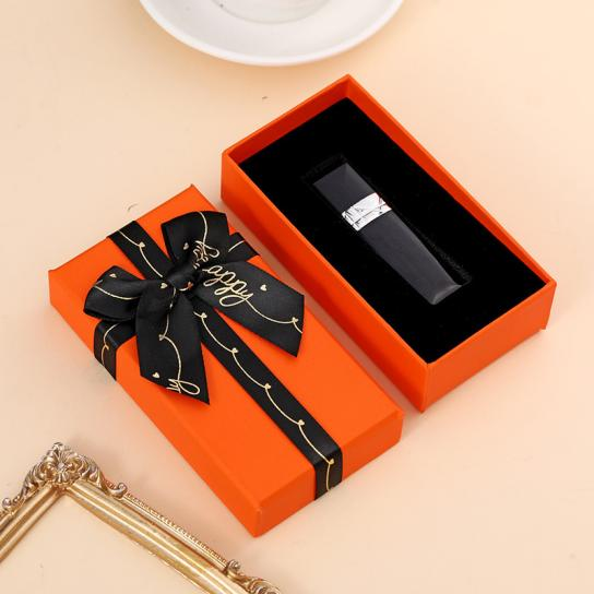 Rigid lid and base lipstick box