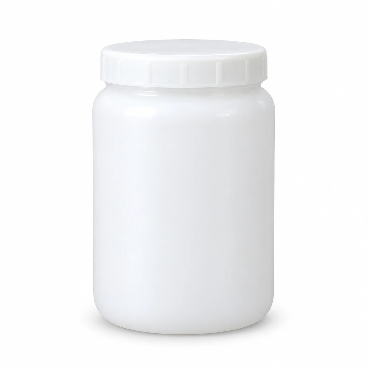 Wide-Mouth Cylindrical Plastic Drum