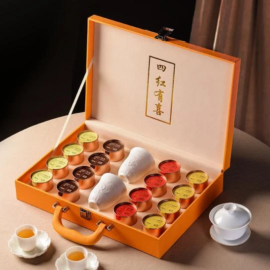 Suitcase Style Tea Gift Box