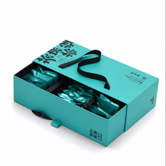 Contrast Color Drawer Gift Box