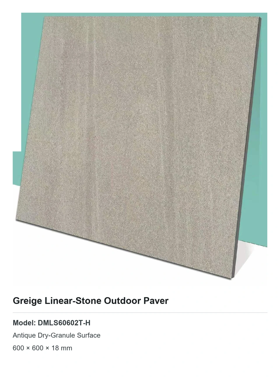 Greige Linear-Stone Outdoor Paver