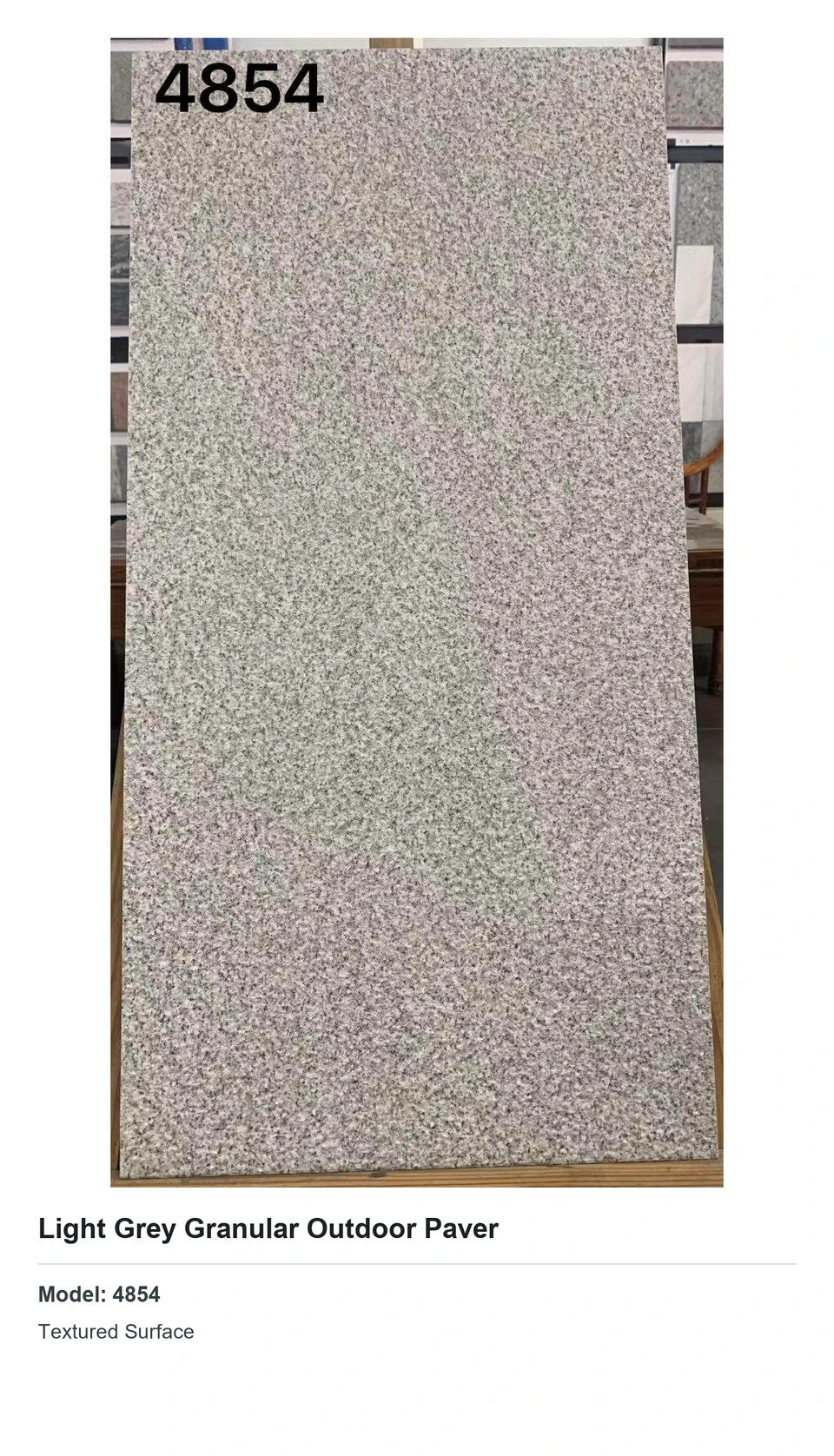 Light Grey Granular Outdoor Paver