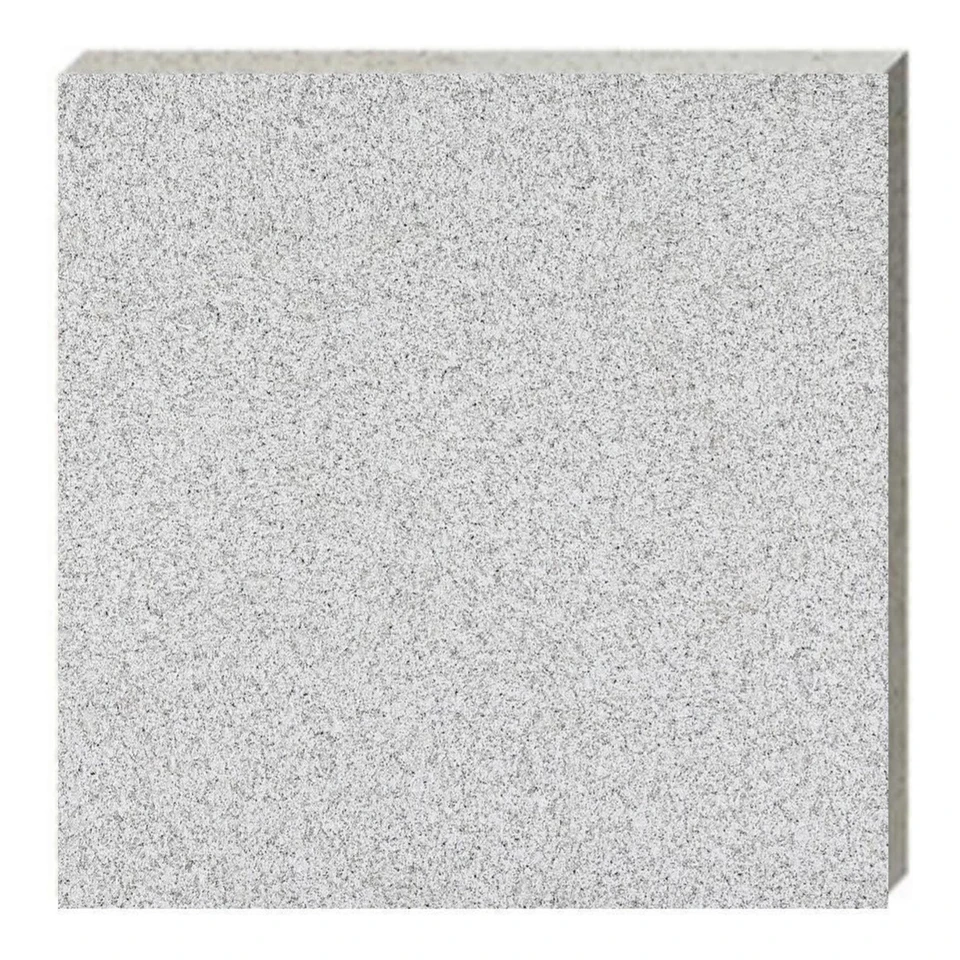 Fine-Speckled Sesame White Granite-Look Porcelain Tile - ZMB05