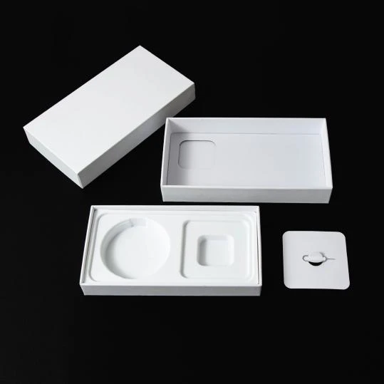 Minimalist Phone Lid and Base Box
