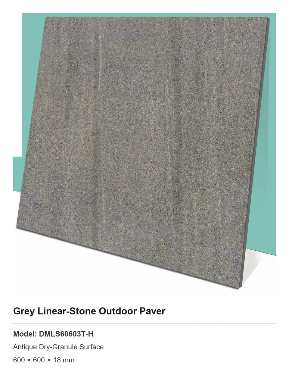 Grey Linear-Stone Outdoor Paver