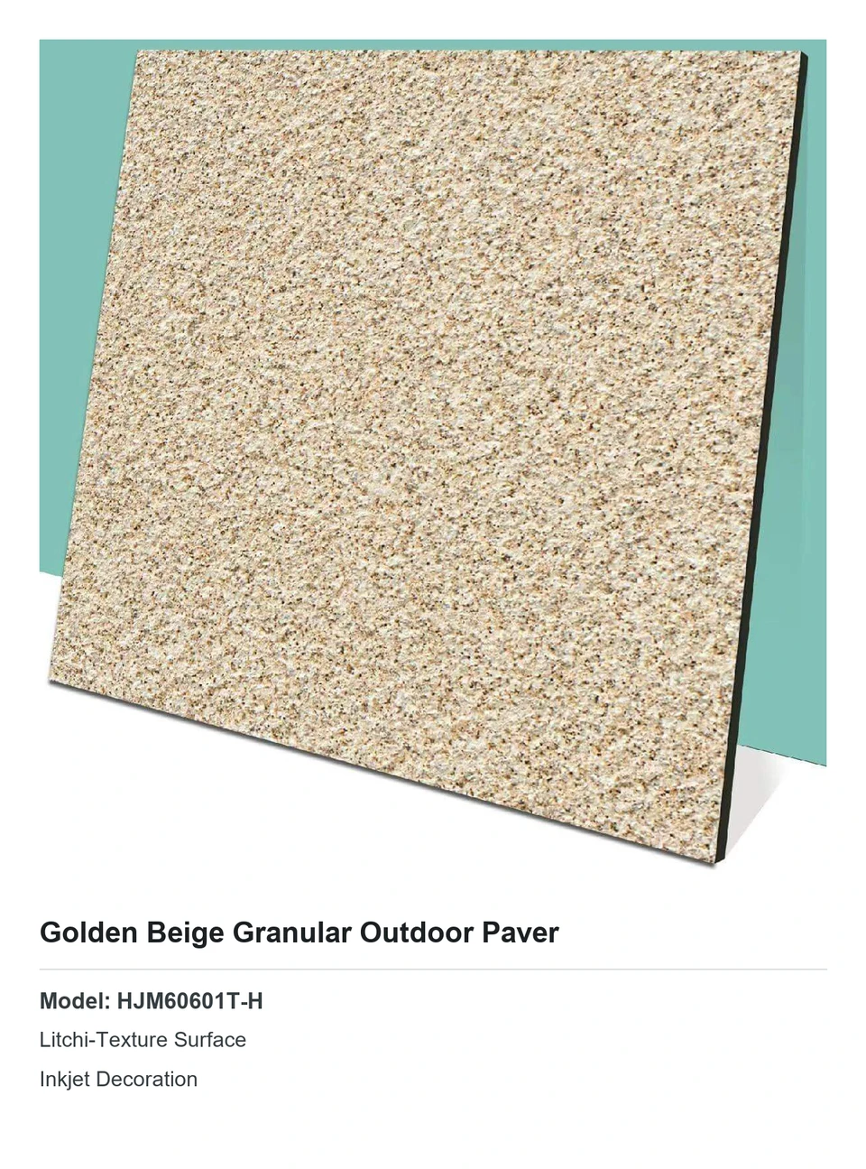 Golden Beige Granular Outdoor Paver