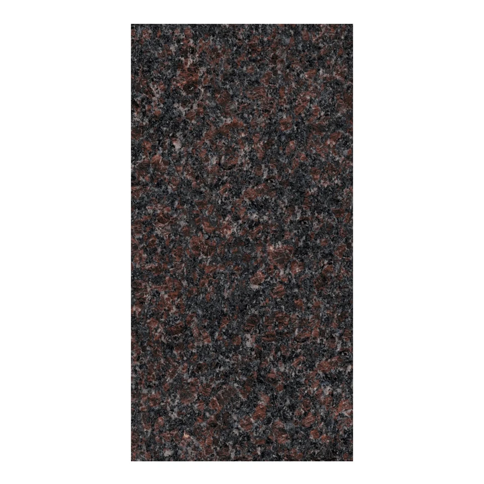 English Red Brown Granite-Look Fine Porcelain Tile