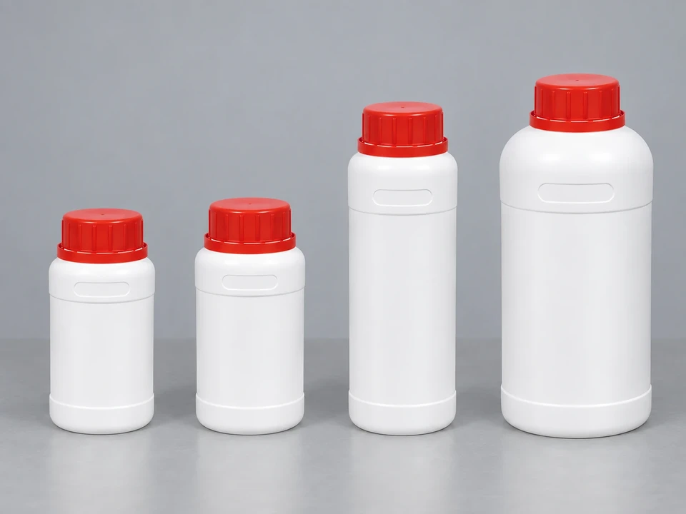 Fluorinated Round Bottle Series