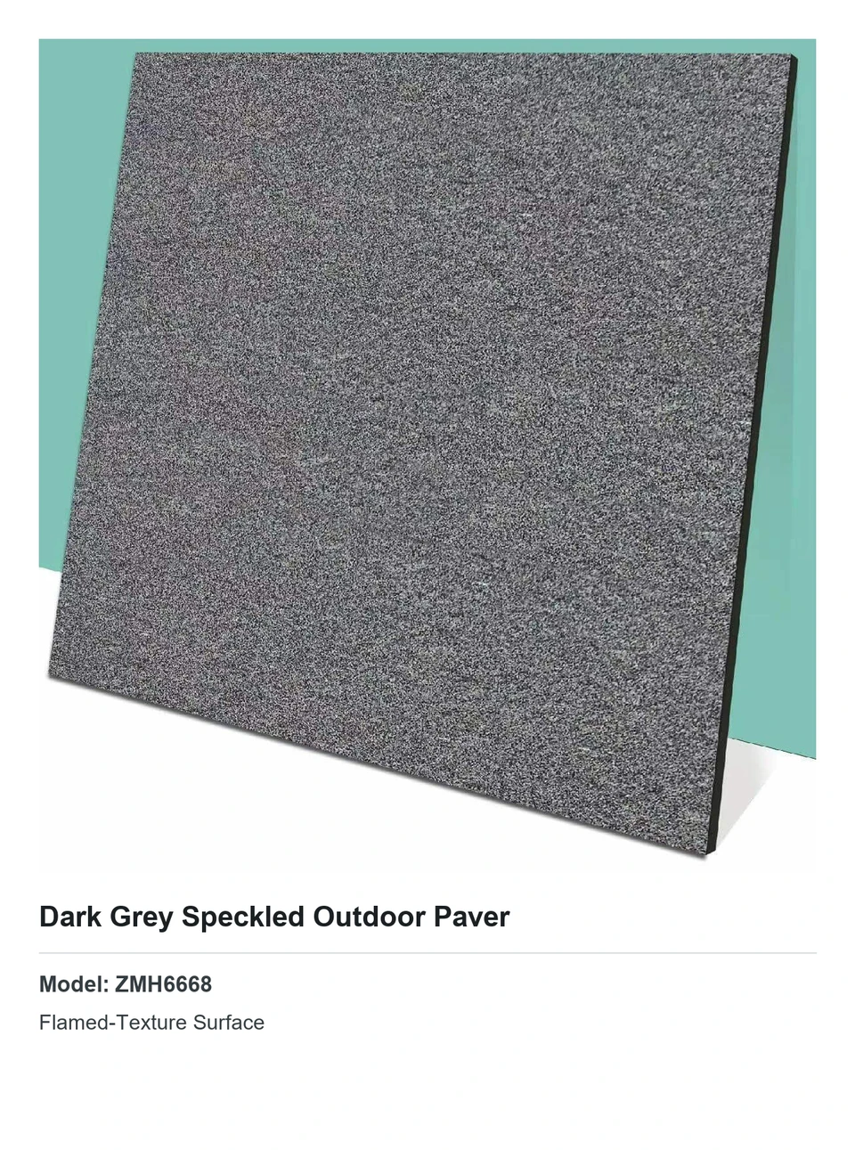 Dark Grey Speckled Outdoor Paver
