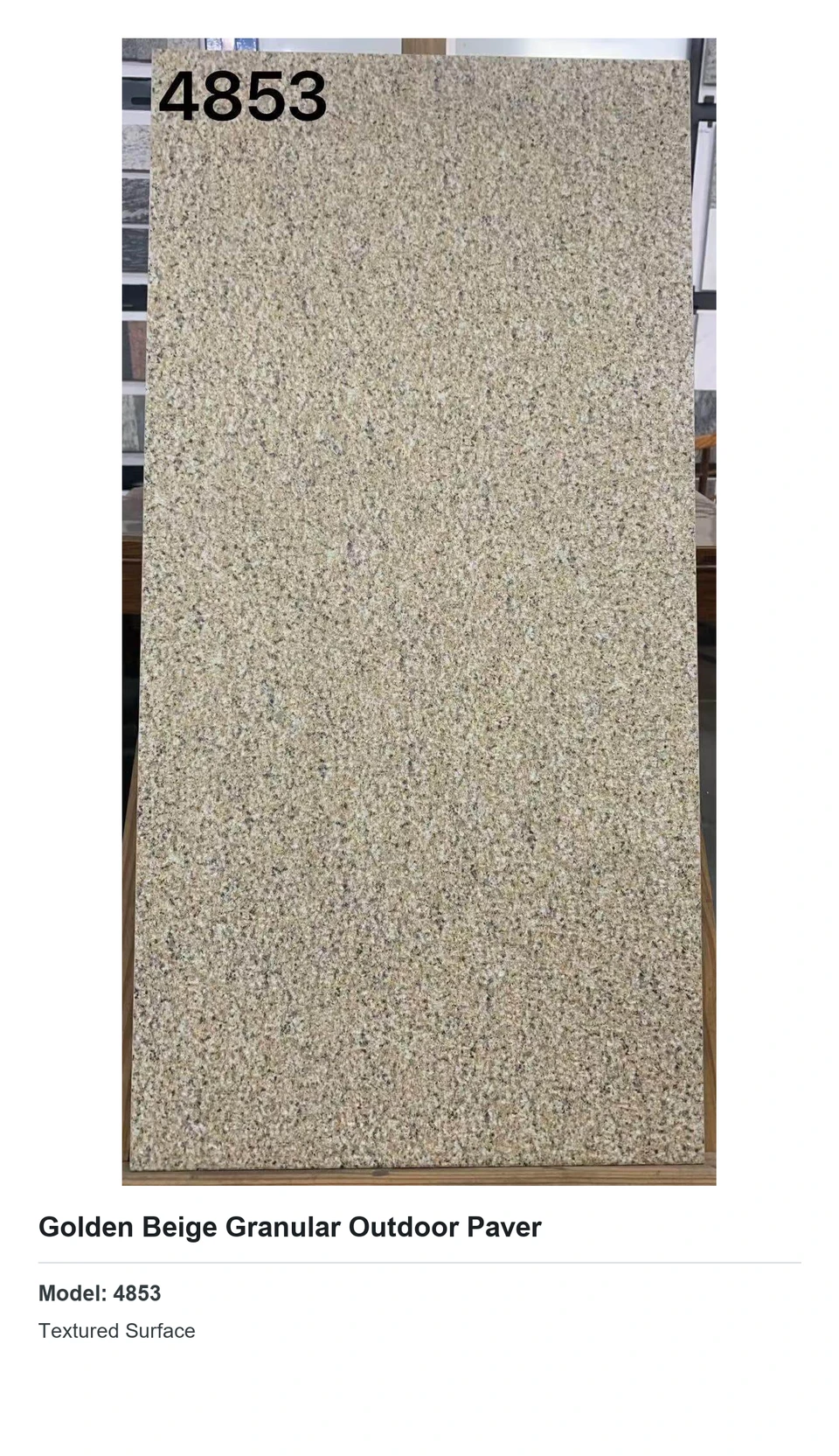 Penurap Luar Beige Keemasan Berbutir