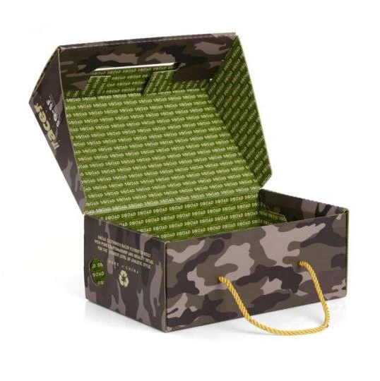 Corrugated Sneaker Box with Handle