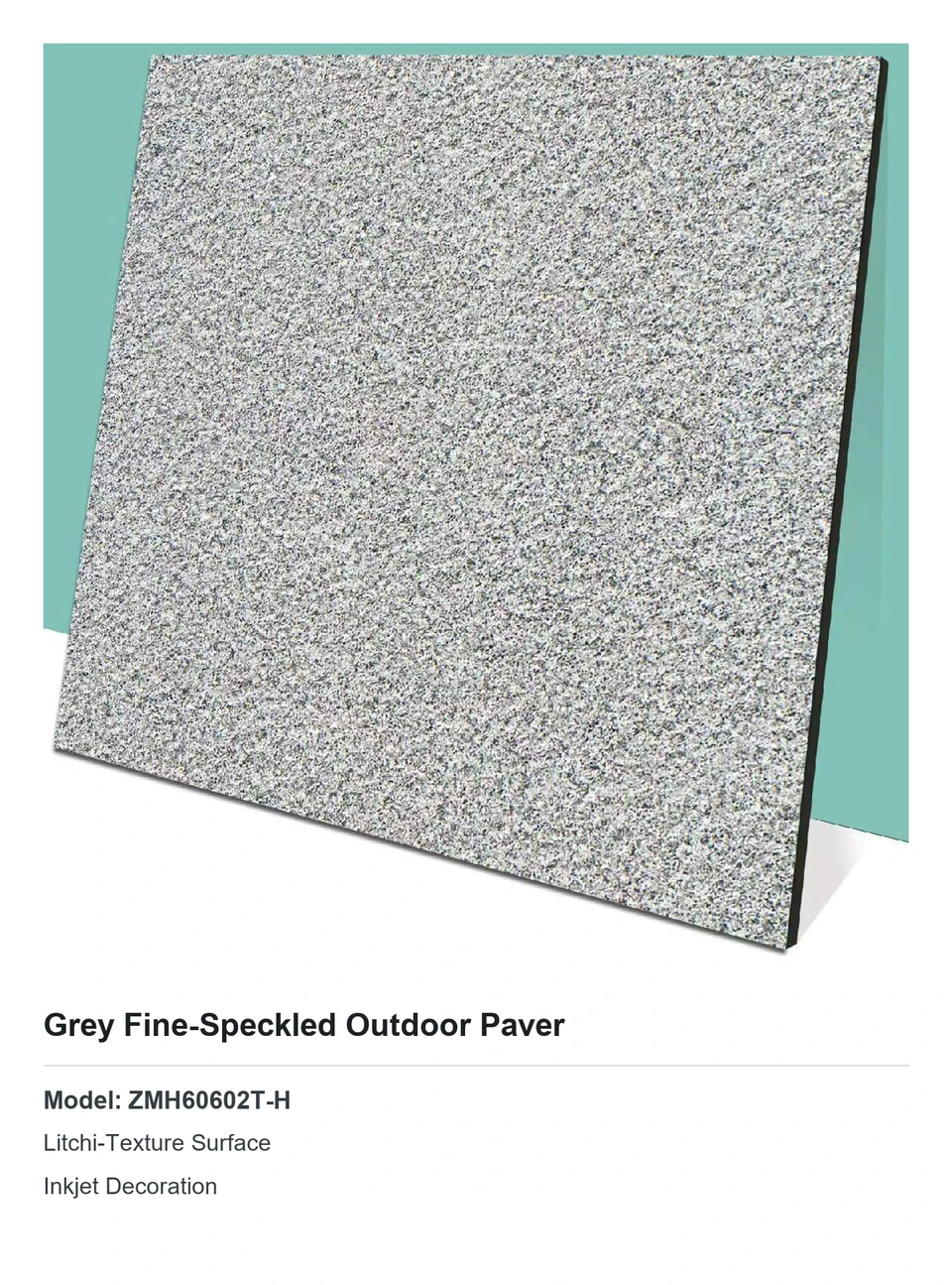 Grey Fine-Speckled Outdoor Paver