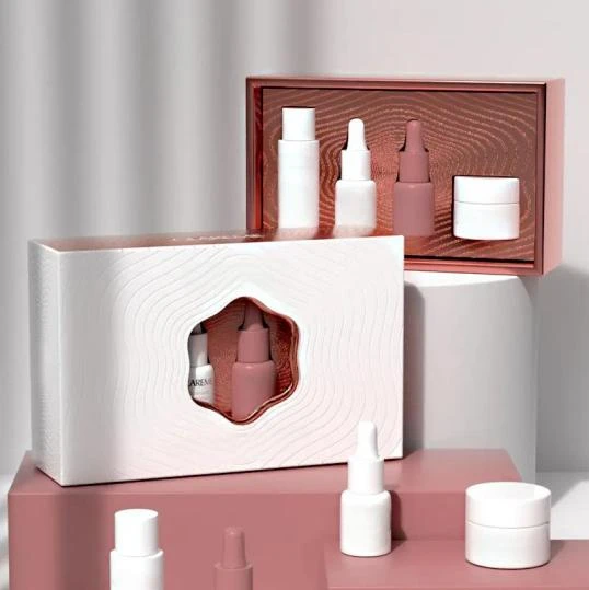 Cosmetics Window Sleeve Drawer Box
