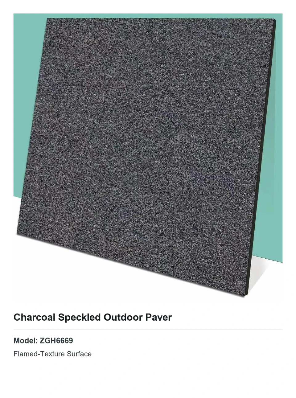 Charcoal Speckled Outdoor Paver