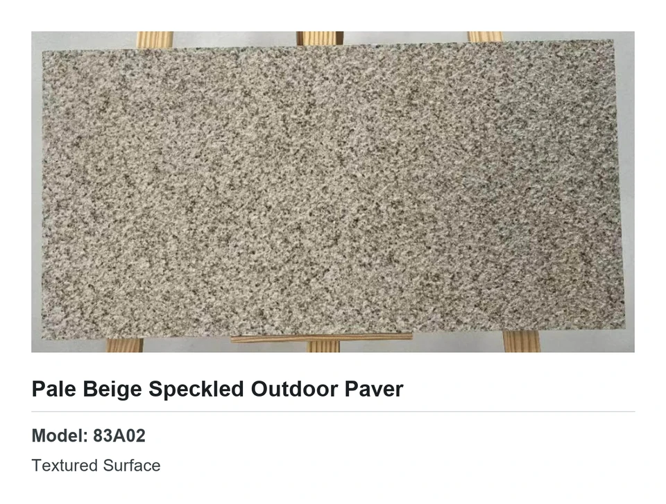 Pale Beige Speckled Outdoor Paver