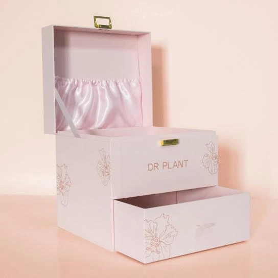 Double Tier Cosmetic Case with Drawer