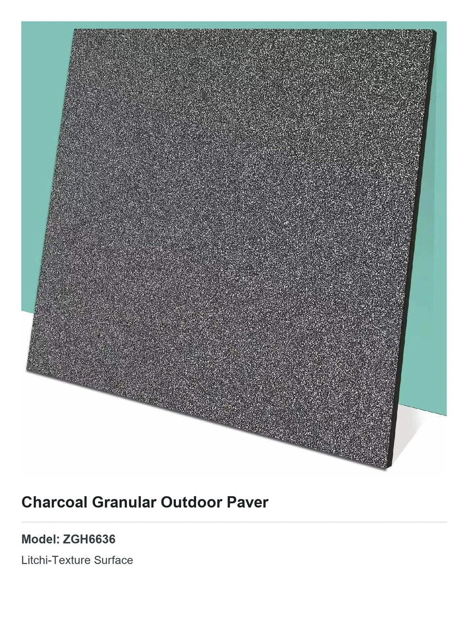 Charcoal Granular Outdoor Paver