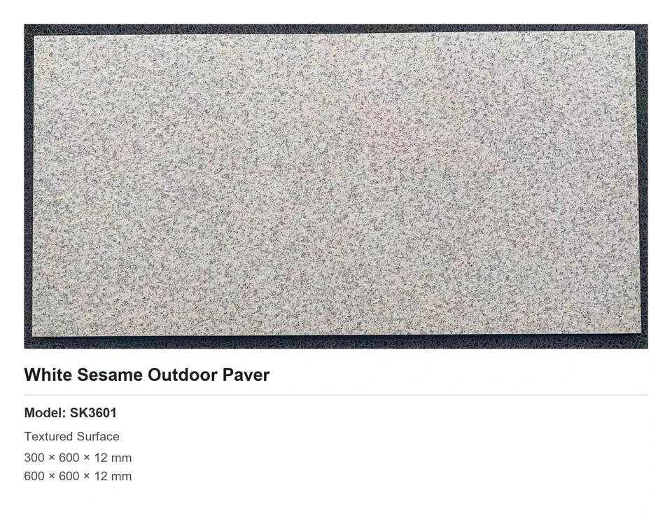 White Sesame Outdoor Paver