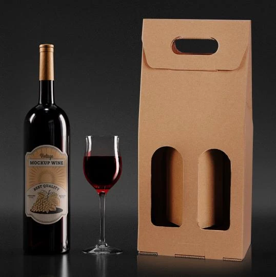 Corrugated Double Bottle Carrier